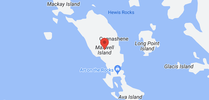 map of 20 ISLAND 2360/MAXWELL ISLAND